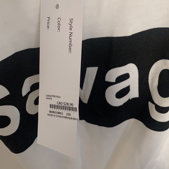 Forever 21 cropped tee size 1XL - Picture 3 of 3